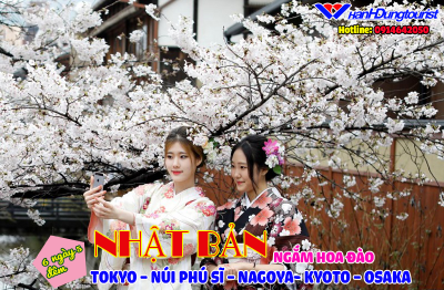 DU LỊCH NHẬT BẢN – MÙA HOA ANH ĐÀO