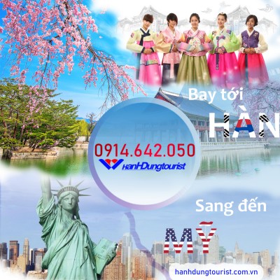 Bay Sang Hàn Rồi Nhẹ Nhàng Sang Mỹ