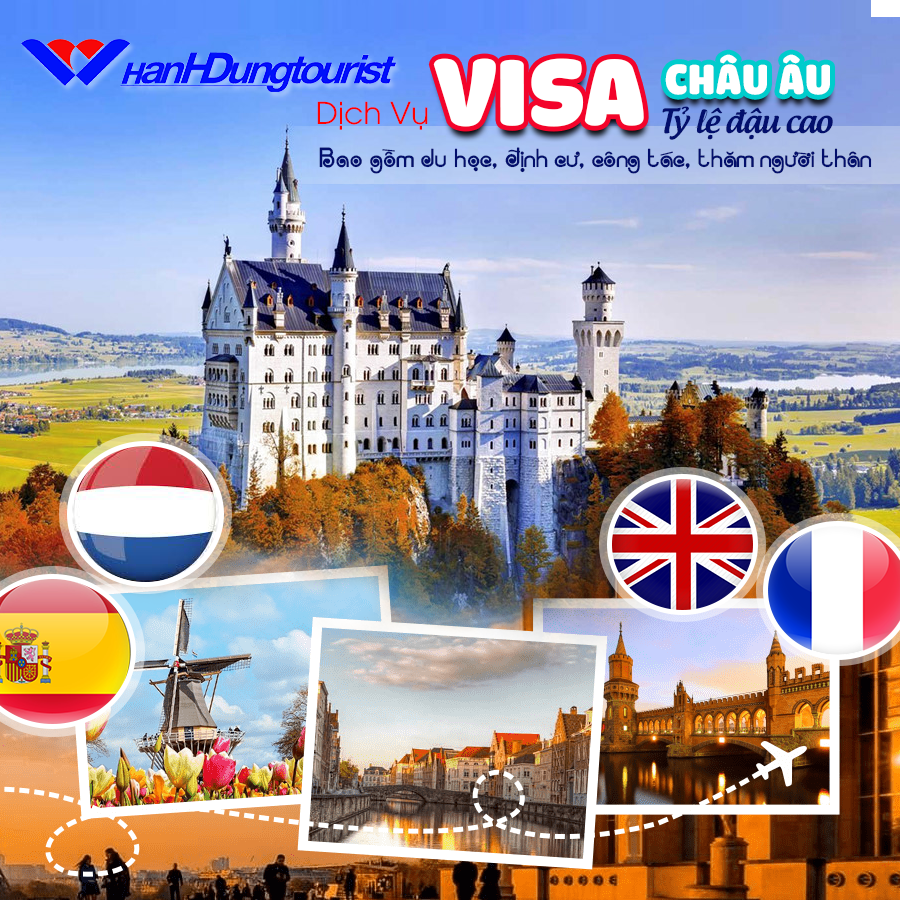 Xin Visa Đi Nước Ngoài - Quá Dễ Với Hạnh Dung Tourist