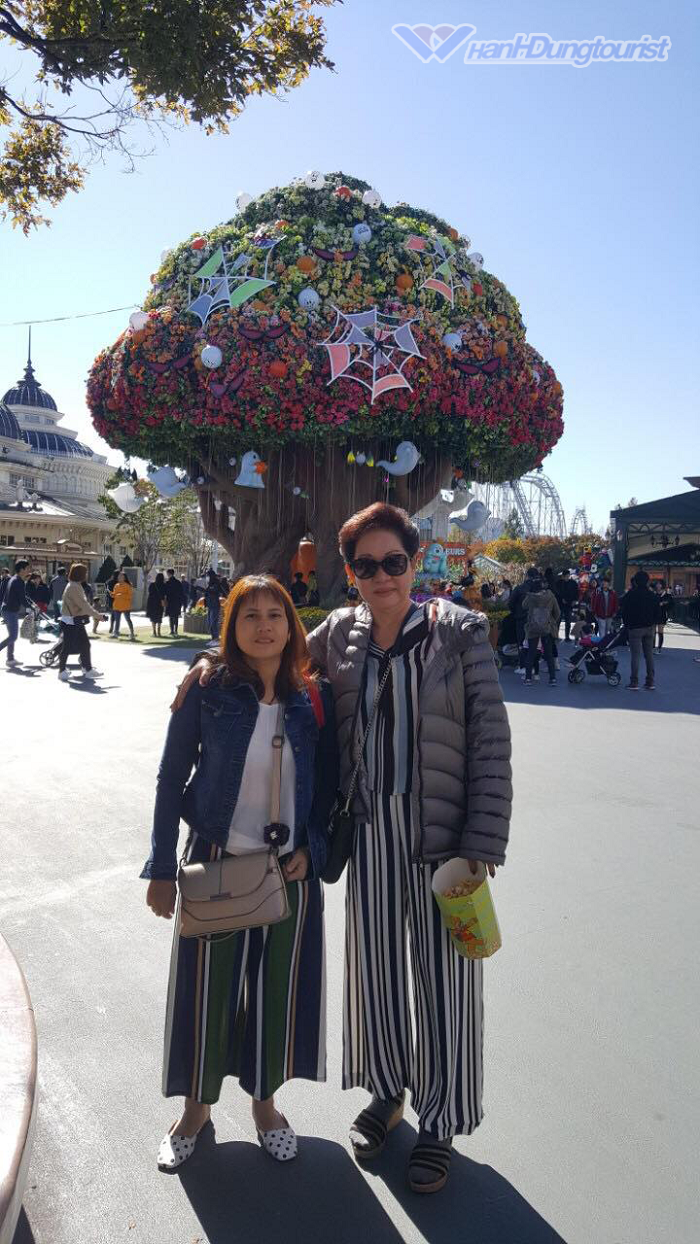 Tour Tháng 10 - Hàn Quốc Mùa Lá Đỏ - Seoul- Nam - Everland - One Mount Park
